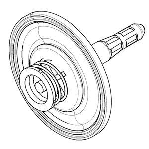 Diaphragm service kit for Topaz and Megaflow