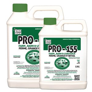 Knock Down PRO-155 insecticide ferme & bétail liquide