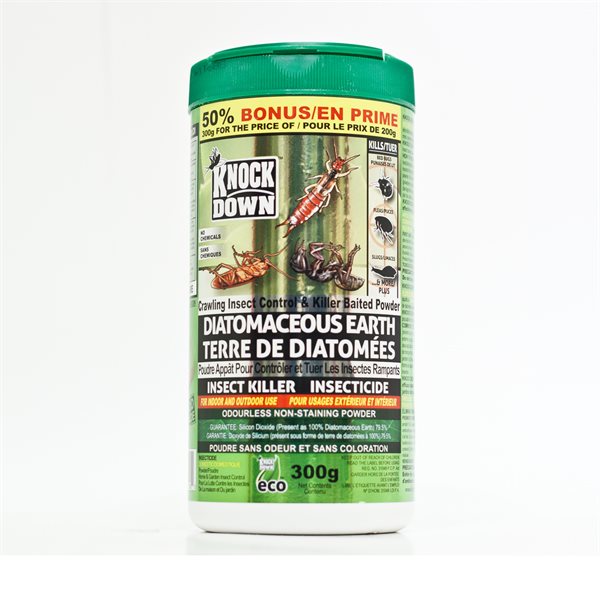 Knock Down Crawling Insect Diatomaceous Earth, 300 g