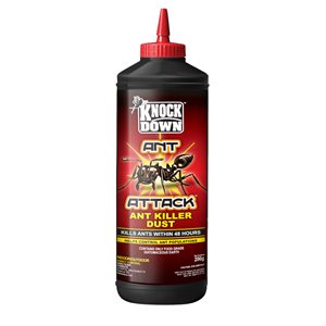 KNOCK DOWN ANT ATTACK poudre Anti-fourmis, 200 g