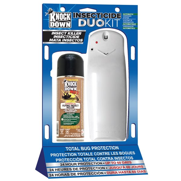 Knock Down DUO kit: Dispensateur + KD200C, 212g