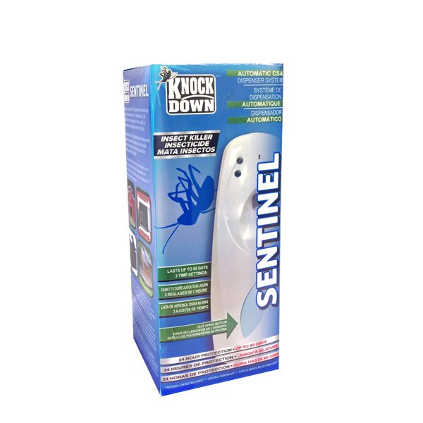 SENTINEL CSA Dispensateur 2 piles AA incluses
