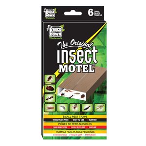 Knock Down Insect Motel - Glue Trap, pk / 6