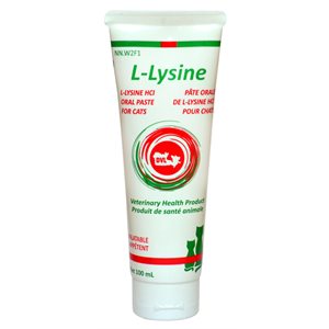 L-Lysine HCI Oral Paste for Cats, 100 ml