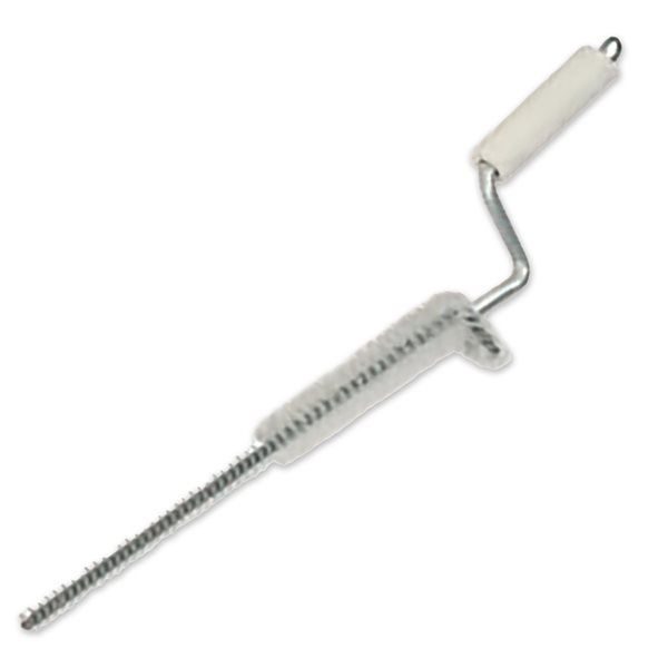 Brush for teat cup liner narrow bore side curl - 12" length