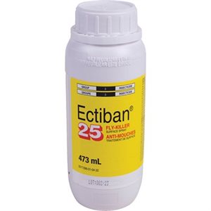 ECTIBAN 25 traitement de surface anti-mouches, 473 ml