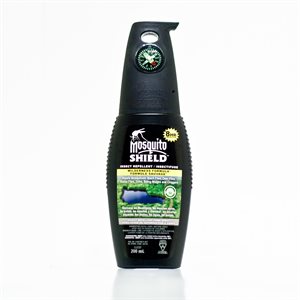 MOSQUITO SHIELD, formule Sauvage (30% DEET) - 220g pompe