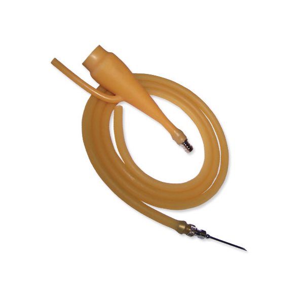 Dexco IV Set - Latex tubing - 16g x 1 1 / 2" needle