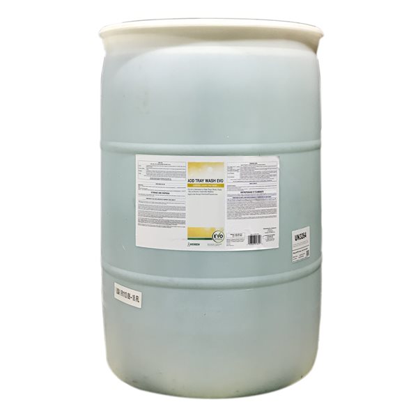 Acid Tray Wash EVO lave-plateau liquide acidifié 208 L