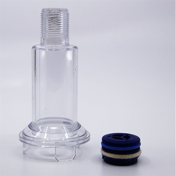Baril avec piston, joint et feutre 30 ml
