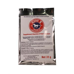 3,000E Vitamin E Supplement, 25 x 30 g