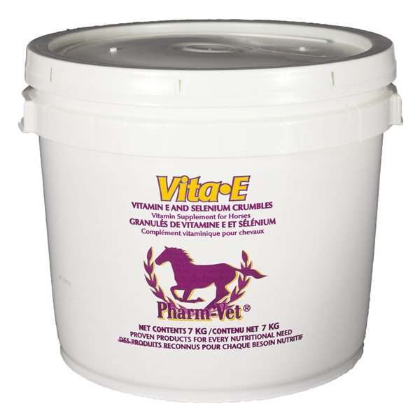 Vita-E vitamin E and Selenium Crumbles, 7 kg