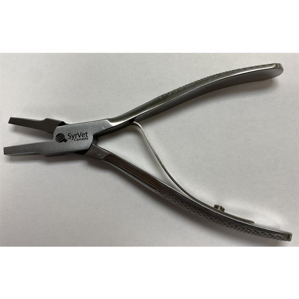 Pince à dent acier inoxydable, étroites 14 cm