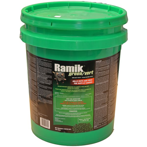 RAMIK VERT Anti-rongeurs sachets d'appâts, emb / 125 x 50 g