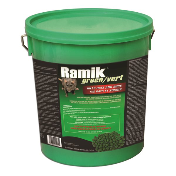 RAMIK VERT Anti-rongeurs appâts vrac, 10 kg