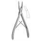 Pince gouge étroite, courbe 18 cm - 7''