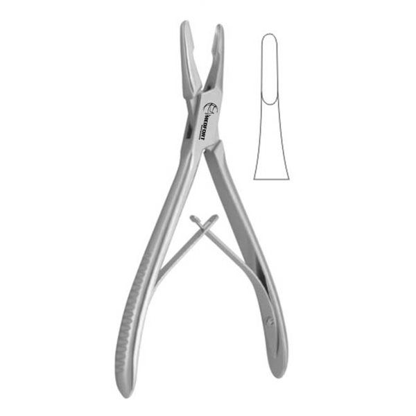 Pince gouge étroite, droite 18 cm - 7''