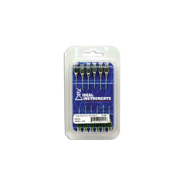 Aiguilles en SS IDEAL 16 g x 1 / 2" bte / 12