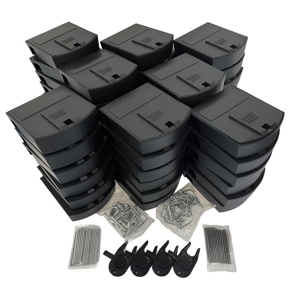 HD Mouse station 5.5 x 4.5 x 1.2'' CS / 48 - 4 key