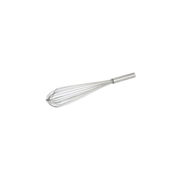 Batteur à lait manche inox 16''