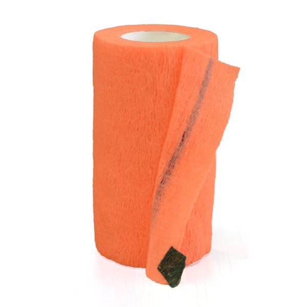Bandages cohésifs SyrFlex 4'' orange, bte / 18