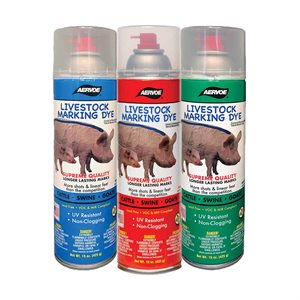 AERVOE livestock marking dye red 15 oz / 425 g