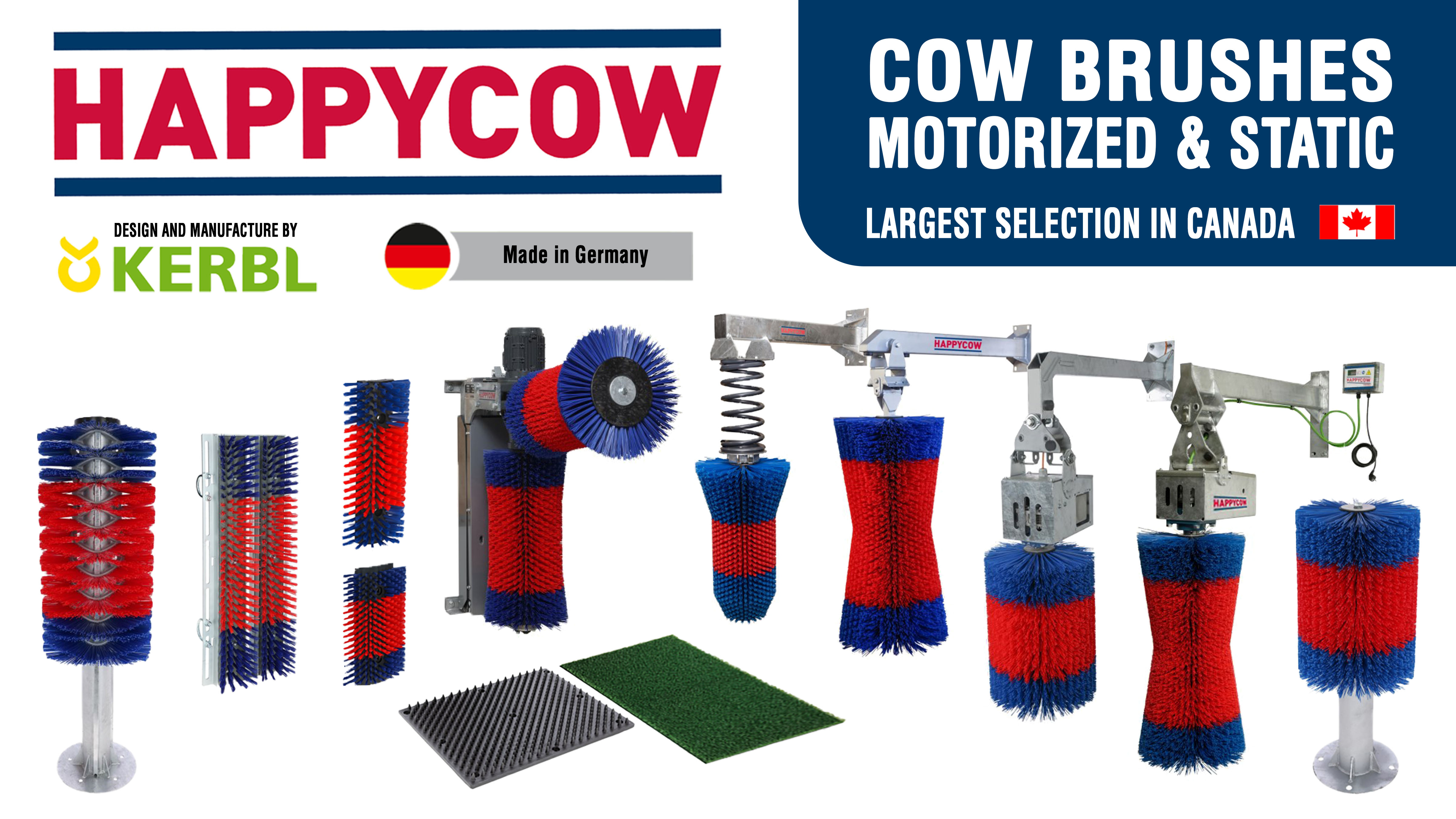 HAPPYCOW Cow Brushes