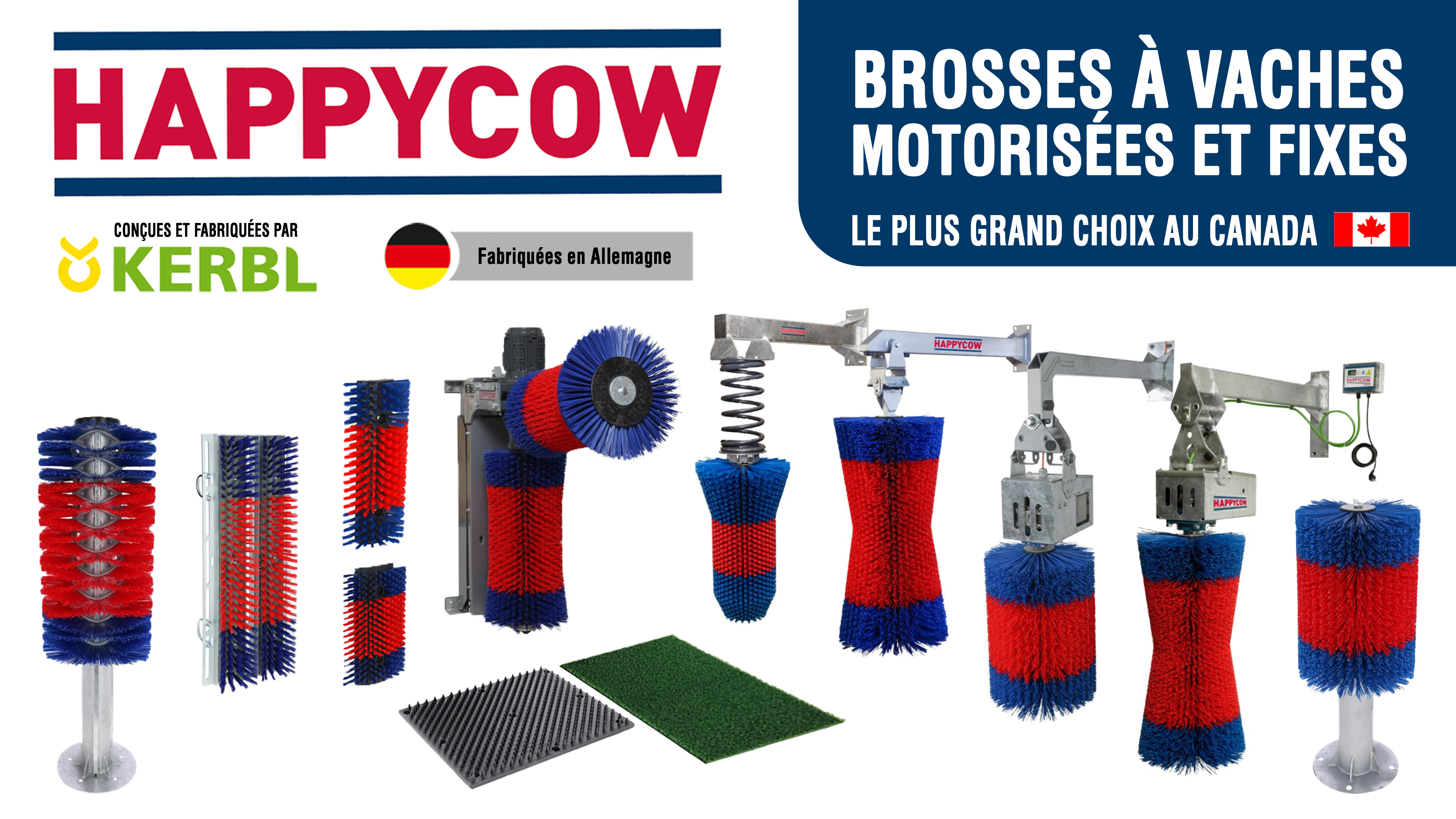 Brosses à vache HAPPYCOW
